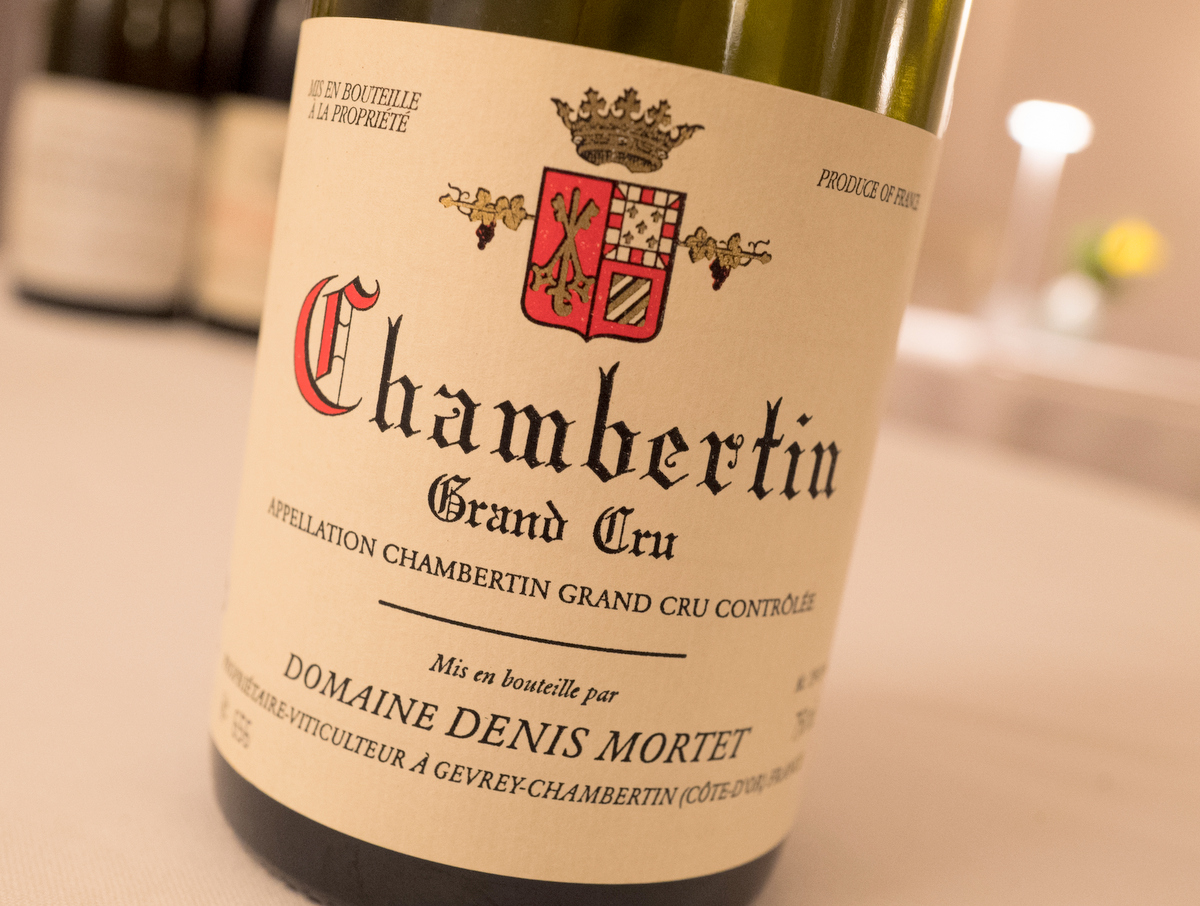 Charmes-Chambertin Grand Cru, Arnaud Mortet